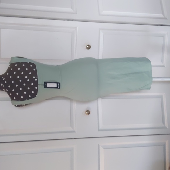 Sage Midi Dress New With Tags Size 8 - Picture 3 of 5